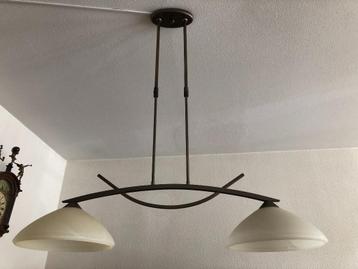 Hanglamp brons in hoogte verstelbaar beschikbaar voor biedingen