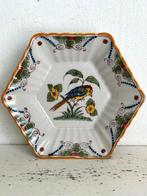 Makkum aardewerk wandbordje met vogeldecor, Ophalen