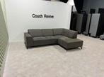 GRATIS LEVERING Z.G.A.N microleer hoekbank 255x180 Gereinigd, 250 tot 300 cm, Ophalen of Verzenden, Zo goed als nieuw, Vierpersoons of meer