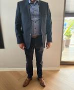 Heren kostuum merk Greiff 3x gedragen daarna gestoomd, Ophalen of Verzenden, Zo goed als nieuw, Maat 52/54 (L)