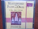 Cd orgel en fluit: Leo van Doeselaar en Eleonore Pameijer, Ophalen, Classicisme, Zo goed als nieuw, Kamermuziek