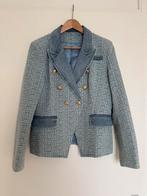 Blazer spijkerstof, Kleding | Dames, Jasjes, Kostuums en Pakken, Ophalen of Verzenden, Zo goed als nieuw, Maat 38/40 (M), Blauw