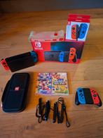 Nintendo Switch met 2 games en 4 controllers, Spelcomputers en Games, Games | Nintendo Switch, Avontuur en Actie, Gebruikt, Online