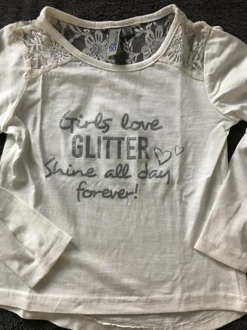 nieuw shirt (zomer) persival maat 92/98 met glitteropdruk, Kinderen en Baby's, Kinderkleding | Maat 92, Nieuw, Meisje, Shirt of Longsleeve