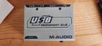 M-AUDIO midisport 2x2, Muziek en Instrumenten, Midi-apparatuur, Ophalen, Zo goed als nieuw