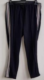 BPC sportieve zwarte broek met strepen mt. 46, Zwart, Maat 46/48 (XL) of groter, Ophalen of Verzenden, Zo goed als nieuw
