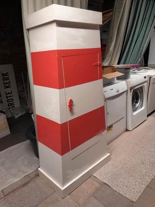 Vuurtoren kast, Huis en Inrichting, Kasten | Overige, Gebruikt, Ophalen
