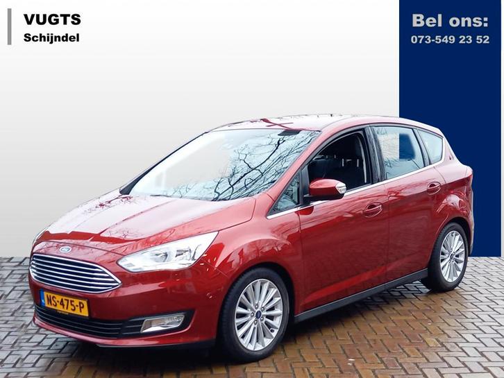 Ford C-MAX 1.5 EcoBoost 150-pk Titanium Automaat 1500 kg ger, Auto's, Ford, Bedrijf, Te koop, C-Max, ABS, Airbags, Airconditioning
