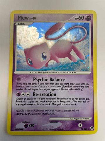 Mew #15 - Holo Pokemon beschikbaar voor biedingen