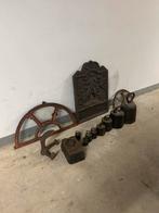 Partij antieke ijzeren elementen, Antiek en Kunst, Antiek | Gereedschap en Instrumenten, Ophalen