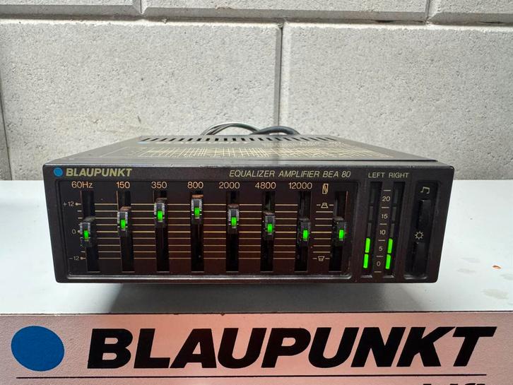 Blaupunkt BEA 80  vintage equalizer van 2 -> 4 luidsprekers, Auto diversen, Autoradio's, Gebruikt, Ophalen of Verzenden