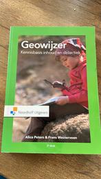 Alice Peters - Geowijzer kennisbasis inhoud en didactiek, Sociale wetenschap, Ophalen of Verzenden, Zo goed als nieuw, Alice Peters; Frans Westerveen