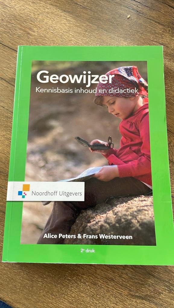 Alice Peters - Geowijzer kennisbasis inhoud en didactiek, Boeken, Wetenschap, Zo goed als nieuw, Sociale wetenschap, Ophalen of Verzenden