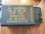 US munitieblik Garand ., Verzamelen, Militaria | Tweede Wereldoorlog, Amerika, Ophalen of Verzenden, Landmacht