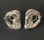 Vintage Juhl’s sterling zilveren oorbellen, Verzenden, Zo goed als nieuw, Knopjes of Stekers, Zilver