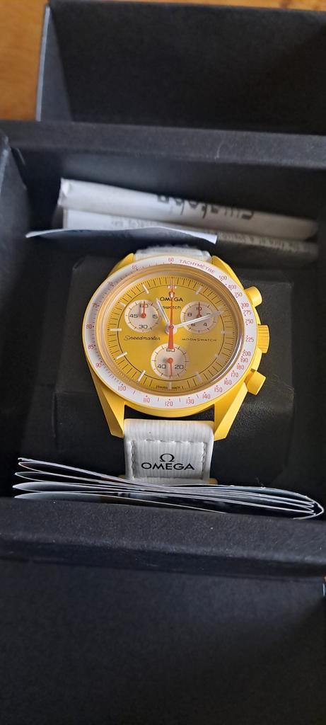 Swatch Omega Moonswatch - Mission to the Sun, Sieraden, Tassen en Uiterlijk, Horloges | Kinderen, Nieuw, Ophalen of Verzenden