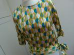 SURKANA top tuniek maat S 36 fleurig strik sluiting, Kleding | Dames, Overige kleuren, Ophalen of Verzenden, Lange mouw, Maat 36 (S)