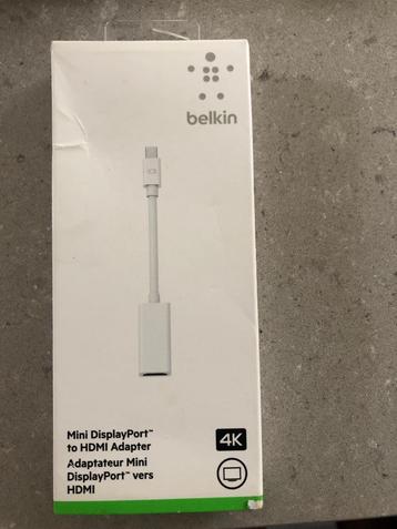 Belkin Mini DisplayPort naar HDMI Adapter (4K, NIEUW) beschikbaar voor biedingen