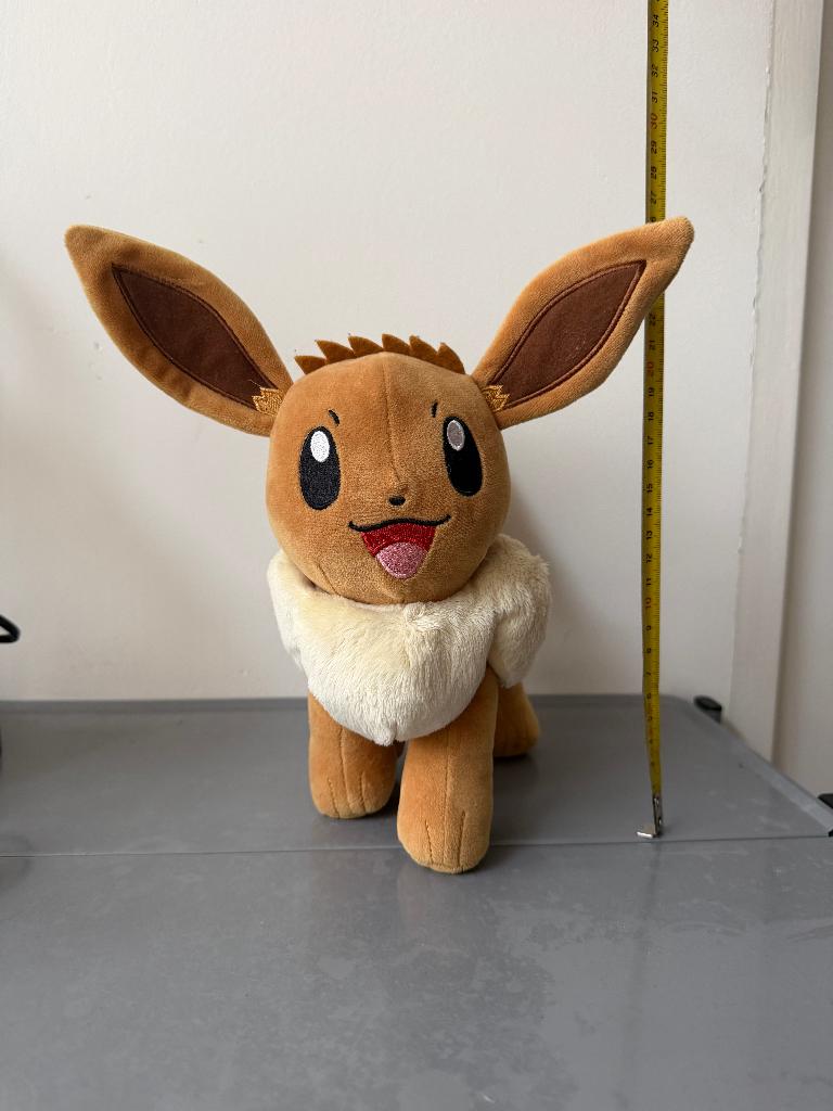 Pokemon knuffel, Eevee, Kinderen en Baby's, Speelgoed | Knuffels en Pluche, Ophalen, Zo goed als nieuw, Overige typen