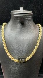 14k Gouden Rope Ketting 21,1gram (Nieuw) 65 cm lang-5,5-mm, Nieuw, Goud, Ophalen of Verzenden, Geel