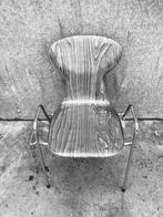 Mooie Tubax pagwood stoelen-belgische Vlinderstoelen (38stk), Gebruikt, Bruin, Vintage, Ophalen of Verzenden