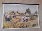 18 SCHOOLPLAAT KIJK OP HET LAND VAN DE BIJBEL met boekje, Ophalen of Verzenden, Natuur en Biologie