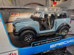 Ford Bronco schaal 1:18, Ophalen of Verzenden, Nieuw, Auto, Maisto