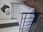 Bed tweepersoons ikea zwart, Huis en Inrichting, Verstelbaar, Tweepersoons, Ophalen of Verzenden, Zo goed als nieuw