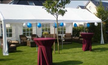 Partytent 3x6 meter te huur.  beschikbaar voor biedingen