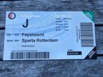 Kaartje feyenoord-sparta 06-02-2022, Ophalen of Verzenden, Feyenoord