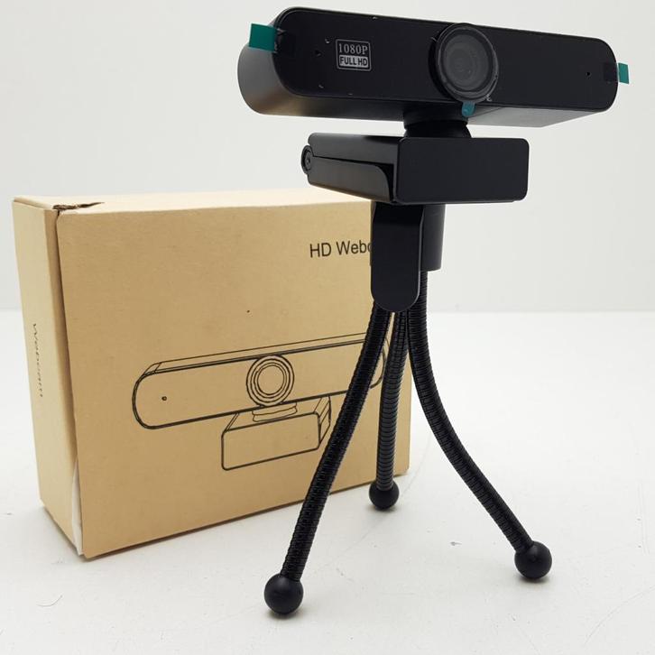 Full HD Webcam A8 Nieuw, Computers en Software, Pc- en Netwerkkabels, Nieuw
