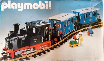 Playmobil trein set 4000 jaren 80 met extra accessoires  beschikbaar voor biedingen