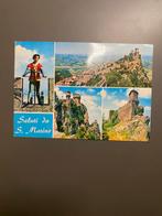 San Marino Kaart '60 + Schepen Postzegels, Verzamelen, Ansichtkaarten | Buitenland, Ophalen of Verzenden, 1960 tot 1980, Ongelopen