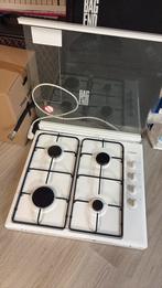Bosch gasfornuis 4 pitten met glazen deksel, Witgoed en Apparatuur, Kookplaten, Ophalen, Gebruikt, 4 kookzones, Gas