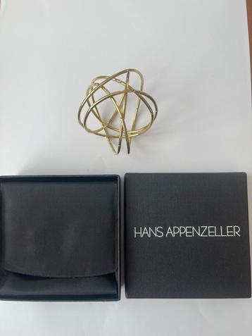 Hans Appenzeller "Bamboe" armband - 18k goud, design sieraad beschikbaar voor biedingen