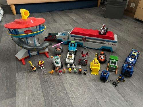 Complete Paw Patrol set, Kinderen en Baby's, Speelgoed | Actiefiguren, Gebruikt, Ophalen of Verzenden