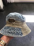 Jeans kleuter zonne hoedje katoen 1 / 2 jaar, Kinderen en Baby's, Babykleding | Petten en Hoeden, Ophalen of Verzenden, Zo goed als nieuw