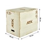 ATX Plyobox 70 x 60 x 50 cm, Sport en Fitness, Ophalen, Zo goed als nieuw