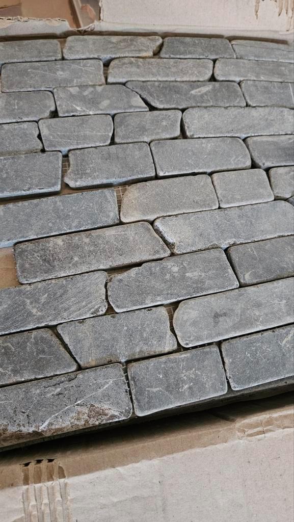Wandtegels Mozaiek Natuursteen 3.5 m2, Doe-het-zelf en Verbouw, Tegels, Nieuw, Wandtegels, Overige materialen, 20 tot 40 cm, 20 tot 40 cm