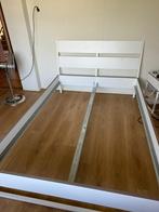 Trysil Twijfelaar bed 140x200, Huis en Inrichting, Ophalen, Gebruikt, Wit, 140 cm