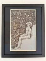 Litho ‘Man in de nacht’, John Raedecker, Antiek en Kunst, Kunst | Litho's en Zeefdrukken, Ophalen