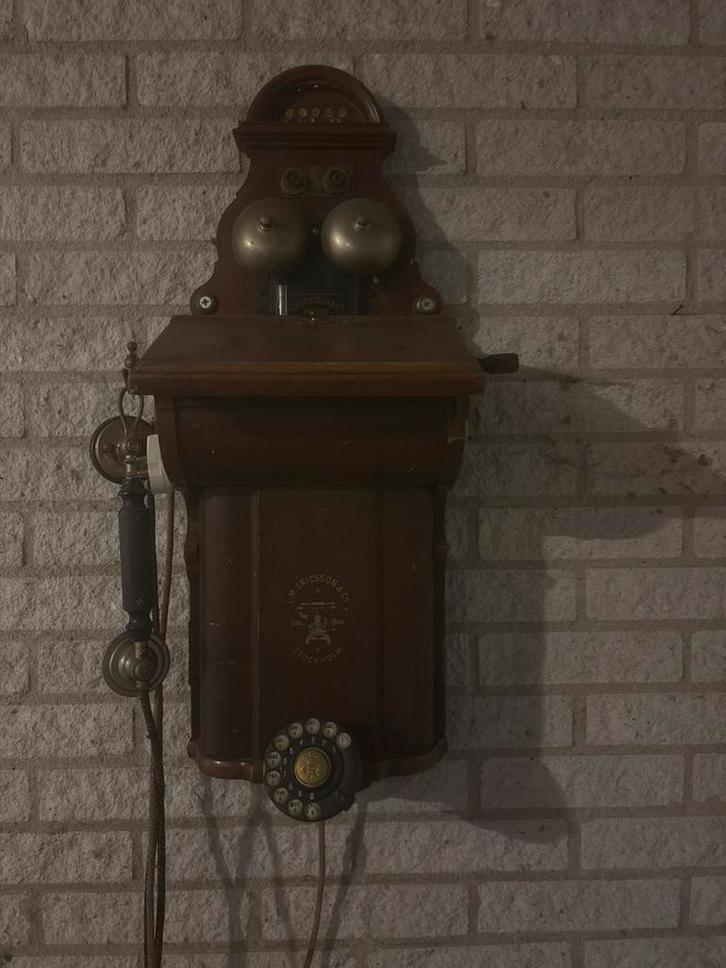 Antieke Ericsson Wandtelefoon, Antiek en Kunst, Antiek | Overige Antiek, Ophalen