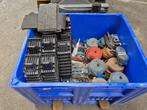50 spanbanden (deels zgan) + 150 hoekbeschermers incl box, Ophalen of Verzenden, Gebruikt