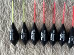 adv 367 / NIEUW set 9 dobbers MR EUROPE 2,00gr, Watersport en Boten, Hengelsport | Witvissen, Ophalen of Verzenden, Nieuw, Dobber of Lood