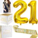 Happy Birthday King set 5-delig, Versiering, Verjaardag, Nieuw, Ophalen of Verzenden