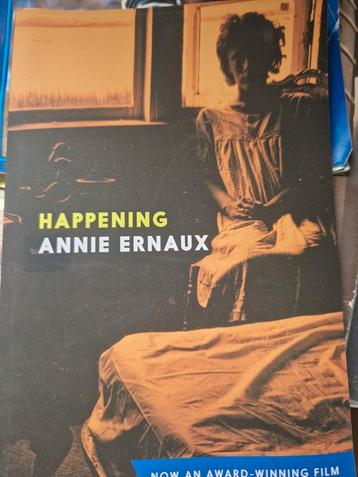 Happening – Annie Ernaux beschikbaar voor biedingen