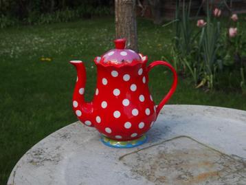 Theepot van Oilily/Stippen theepot beschikbaar voor biedingen
