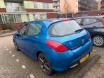 Peugeot 308 1.6 Thp 2009 PANORAMA NIEUWE APK EN BANDEN NAP!!, Auto's, Peugeot, 4 cilinders, Blauw, Handgeschakeld, Particulier