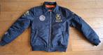 Bomberjack Blauw Tokyo Laundry maat M, Gedragen, Maat 48/50 (M), Blauw, Tokyo Laundry