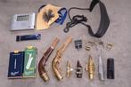 Toebehoren Saxofoo Klarinet: Mondstuk, Riet, Binder, Stand, Muziek en Instrumenten, Ophalen of Verzenden, Zo goed als nieuw, Saxofoon